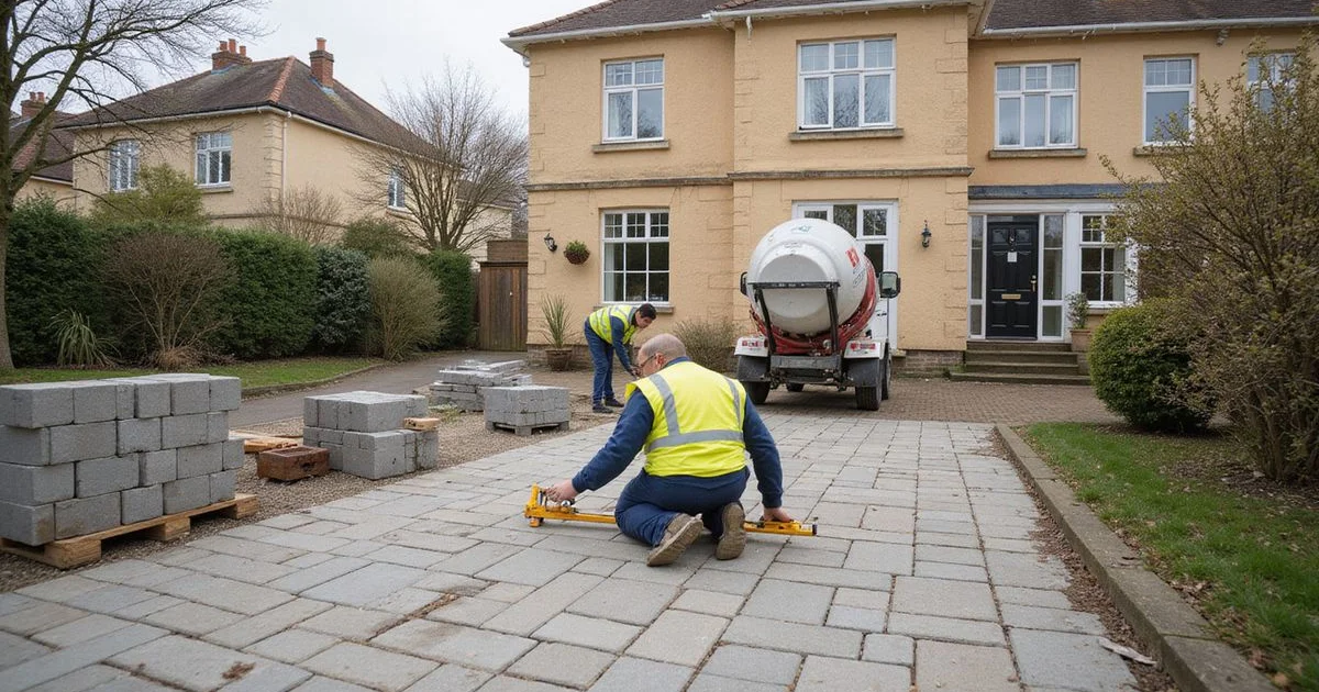 The best time of year to get driveway or patio work done