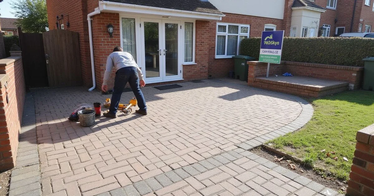 Preparing your driveway and patio before selling your home