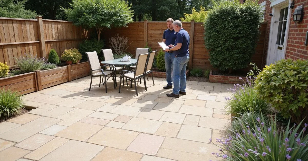 What changes the price of a new patio