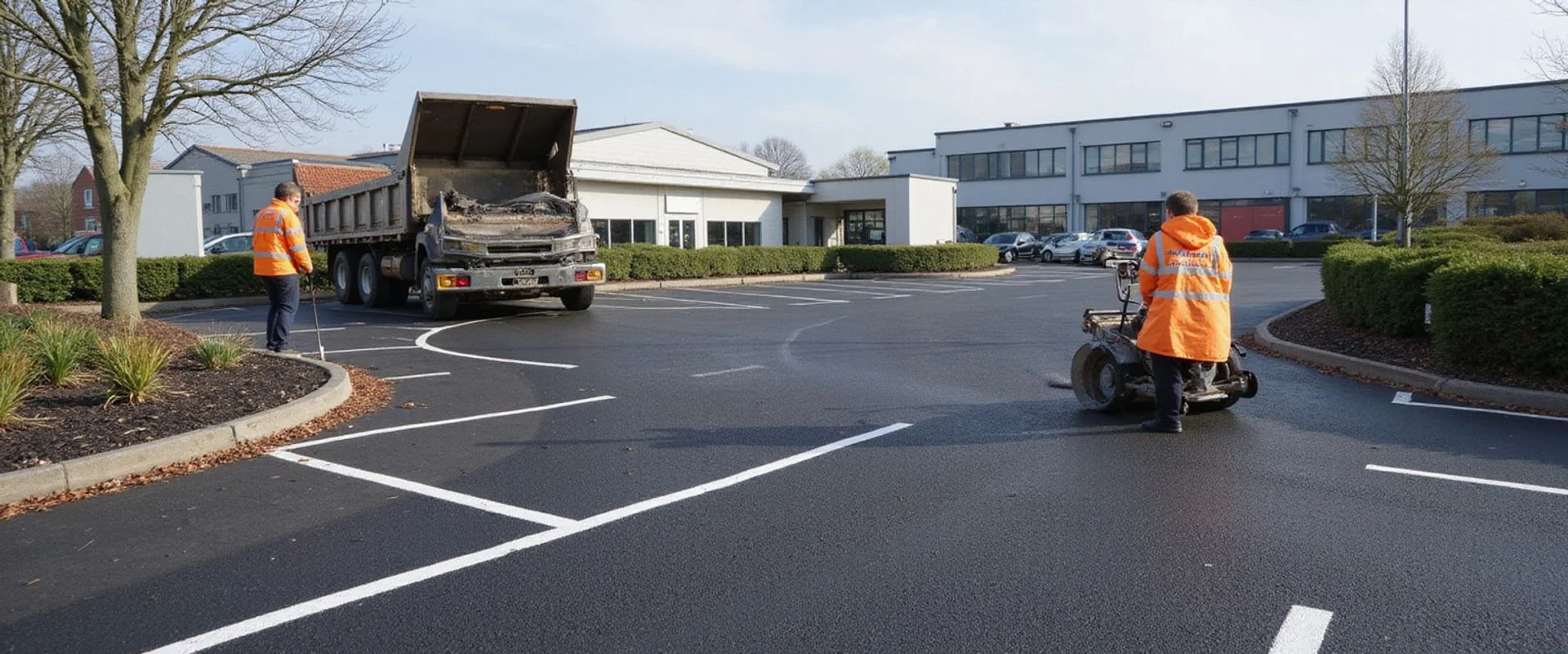 Commercial & Car Park Paving in Cheltenham